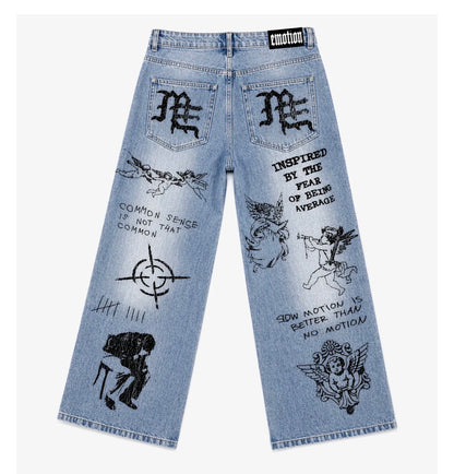 Mixed Emotions 'Black Canvas' Denim
