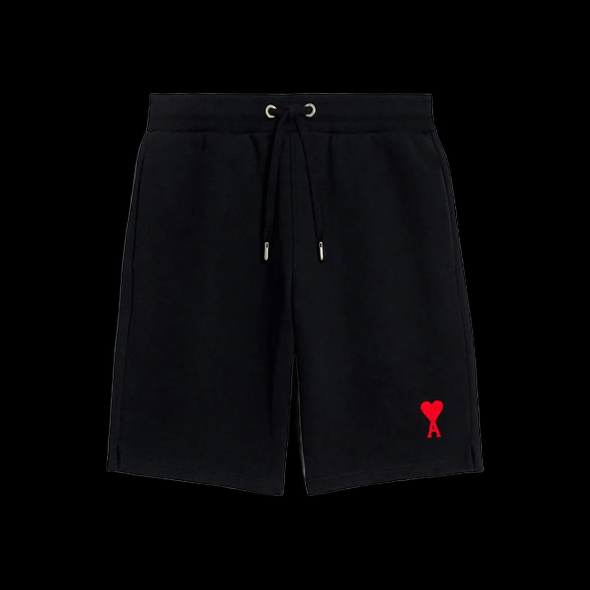 Ami Paris Tonal ADC Shorts Black/Red