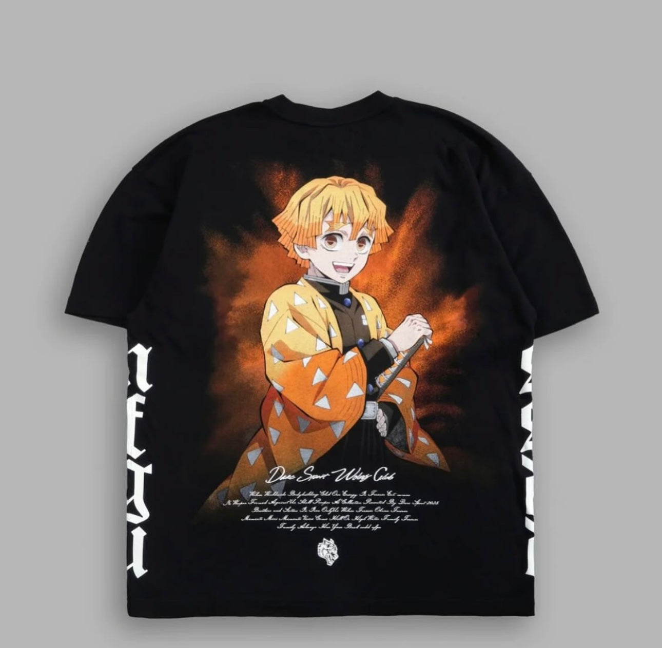 TSHIRT DEMON SLAYER ZENITSU AGATSUMA – KITSUNE HYPE DEPT
