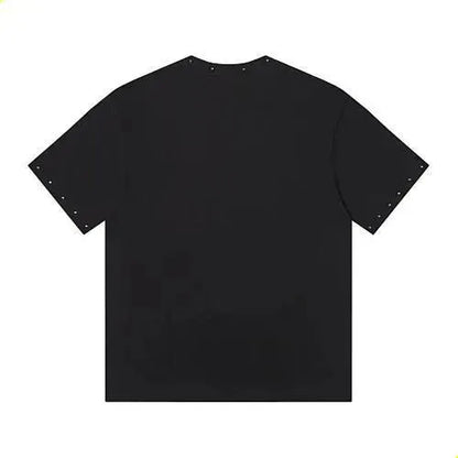 Mixed Emotion iron diamond black Tshirt