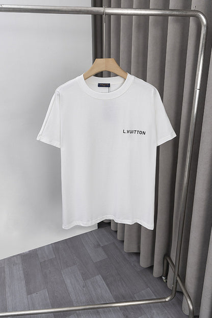 LOUIS VUITTON LOGO WHITE TEE