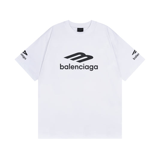TSHIRT BALENCIAGA 3B SPORTS ICON WHITE