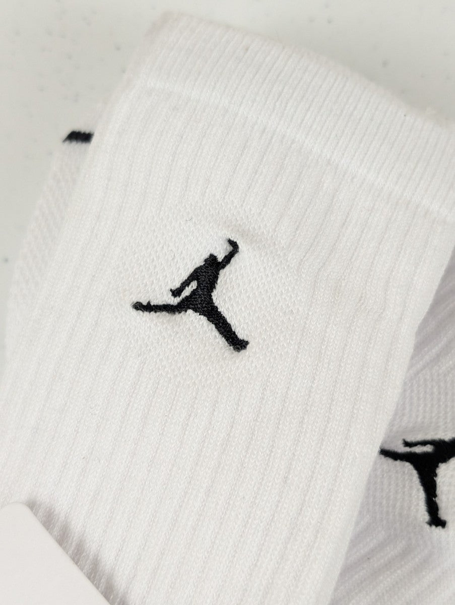 Nike Jordan Everyday Crew 3 Pack Socks White