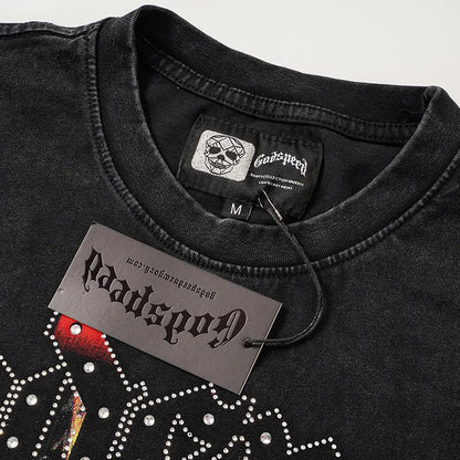 Godspeed Black Monday Thermal Long-Sleeve T-Shirt 'Black Wash'