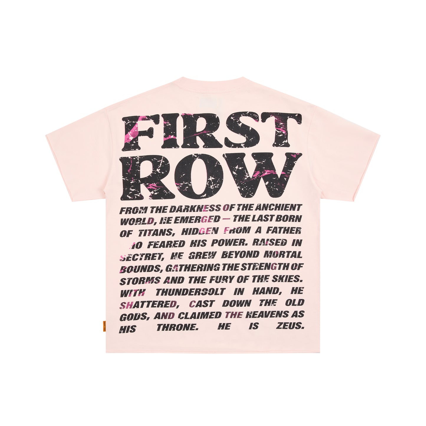 FIRST ROW FROM THE DARKNESS TSHIRT