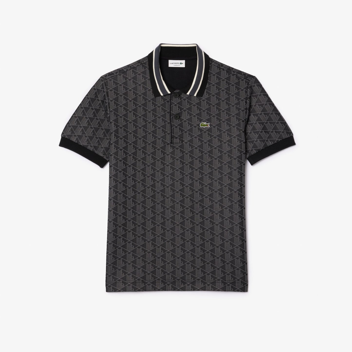 LACOSTE Monogram Jacquard Fit Clásico