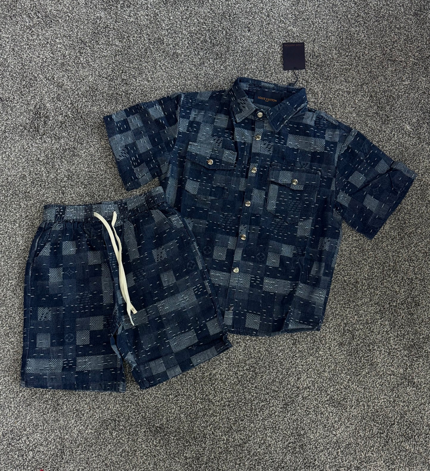 Conjunto Louis Vuitton Azul
