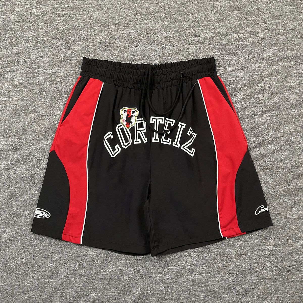 Corteiz RTW (Rules The World) Black/red