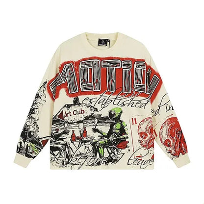 Mixed Emotion art club long sleeve