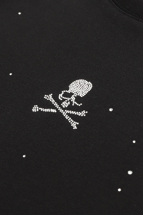 Mastermind Skull rhinestone black