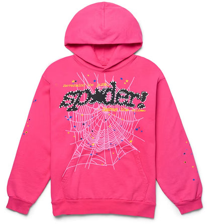 Hoodie Sp5der P*NK V2