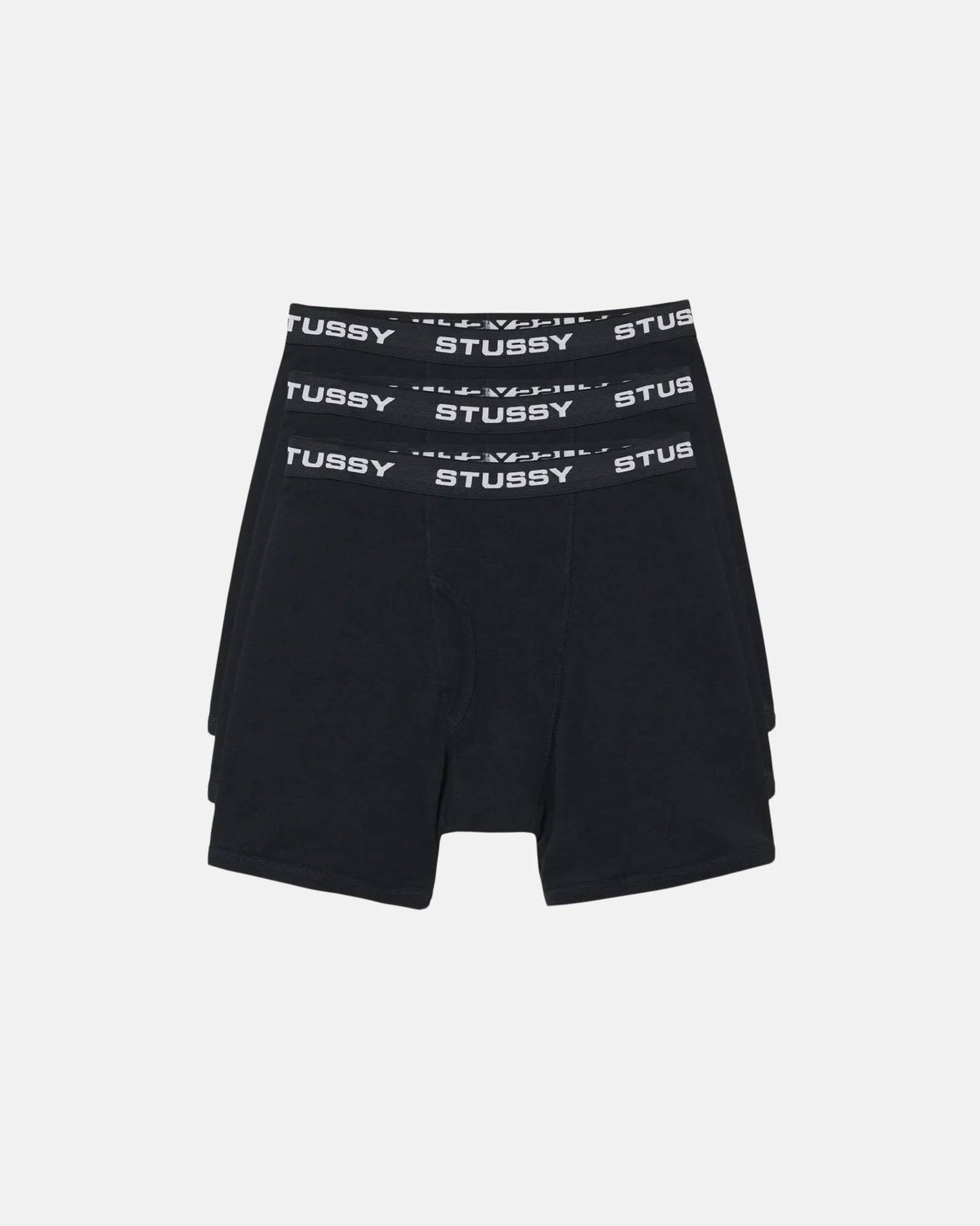 Stüssy Boxer Briefs 3 Pack Black