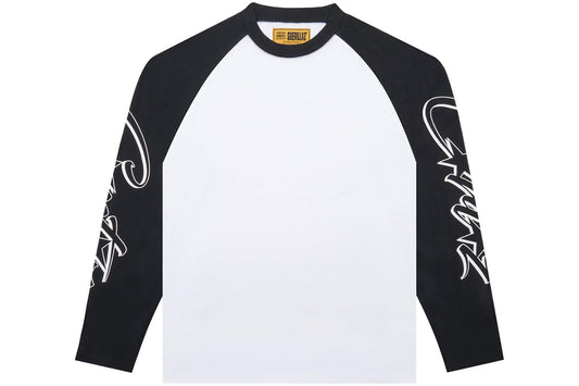 Corteiz Allstarz Raglan Manga Larga Blanco/Negro