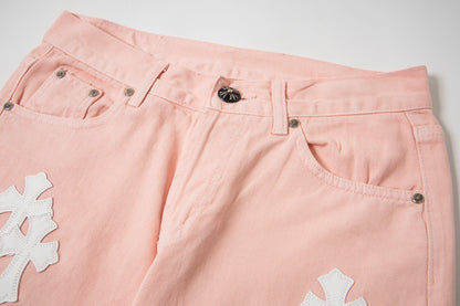 CHROMEHEARTS PINK PANT
