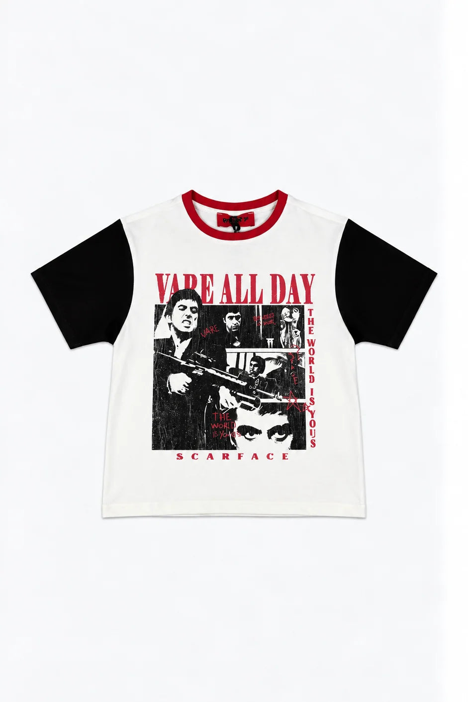Vare All Day Scarface white/Black Tshirt