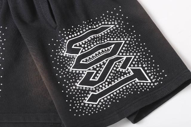 LOST INTRICACY RHINESTONE SHORT