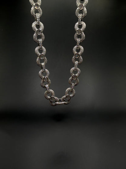Iced Out Loop Chain Necklace