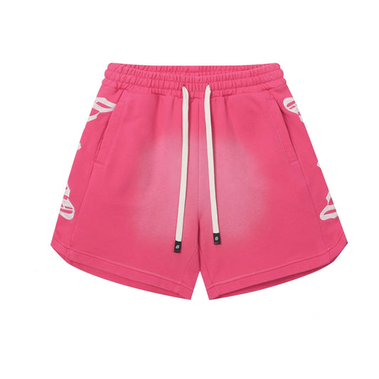 Godspeed Mens Courtside Shorts Starburst/Pink