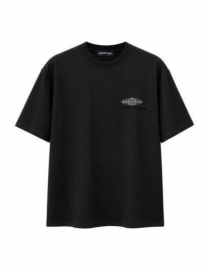 Chromehearts F*ck You black rhinestone Tshirt