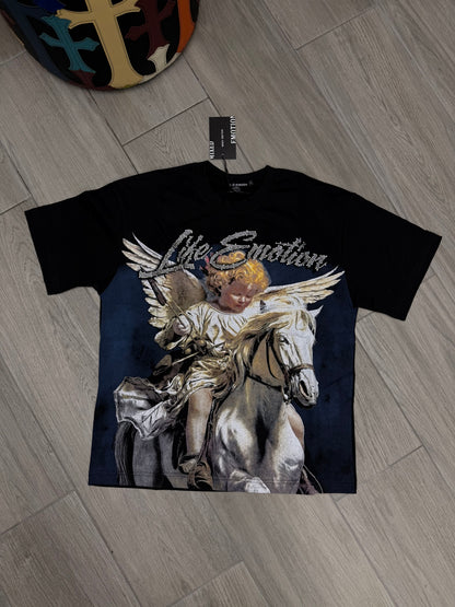 MIXED EMOTION LIFE EMOTION WHITE HORSE