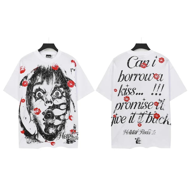 HELLSTAR CAN I BORROW A KISS TSHIRT