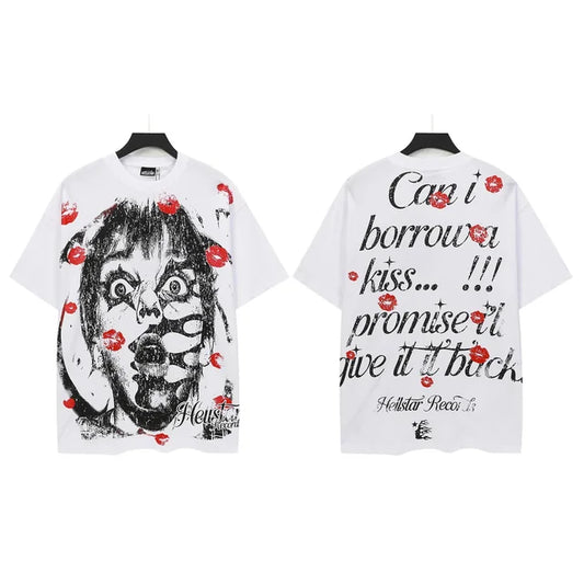 HELLSTAR CAN I BORROW A KISS TSHIRT
