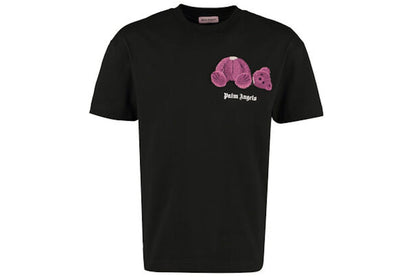 Palm Angels Black Tee Kill the Bear