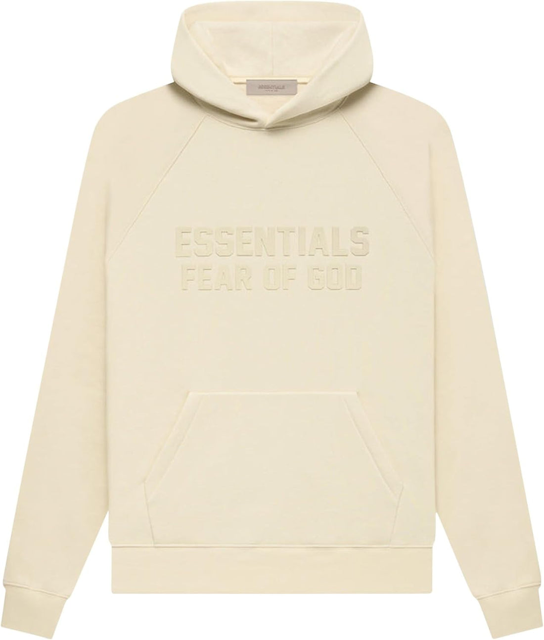 ESSENTIALS HOODIE EGG SHELL – KITSUNE HYPE DEPT
