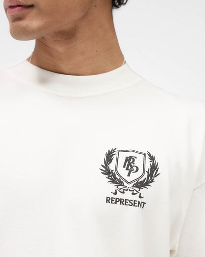 Represent Crest White T-Shirt