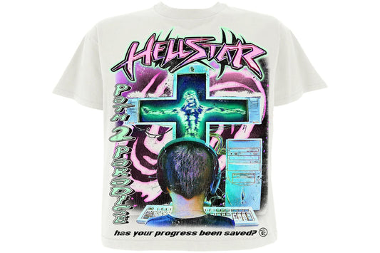 HELLSTAR ONLINE PATH 2 WHITE TSHIRT