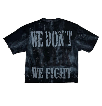 BKYS Fight Club F-Terry Cropped Tee