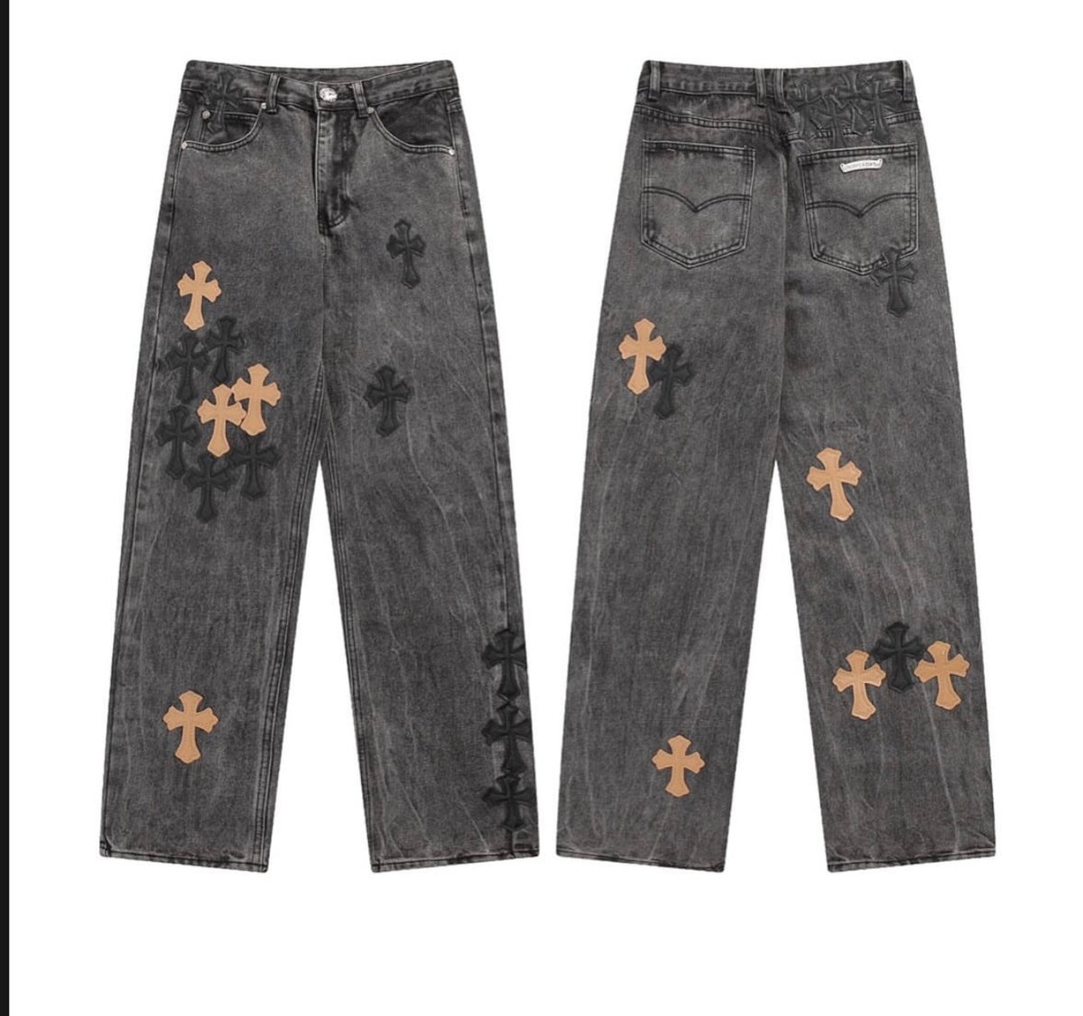 Chromehearts Jeans Pant brown/black