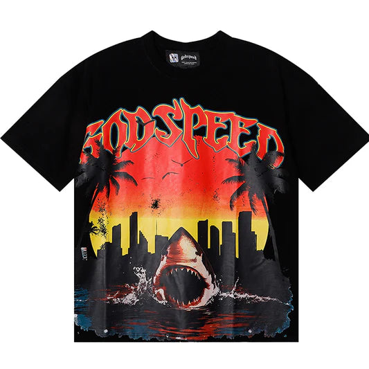 GODSPEED SHARK PARADISE TSHIRT