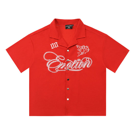 Mixed Emotion Signature Red Shirt