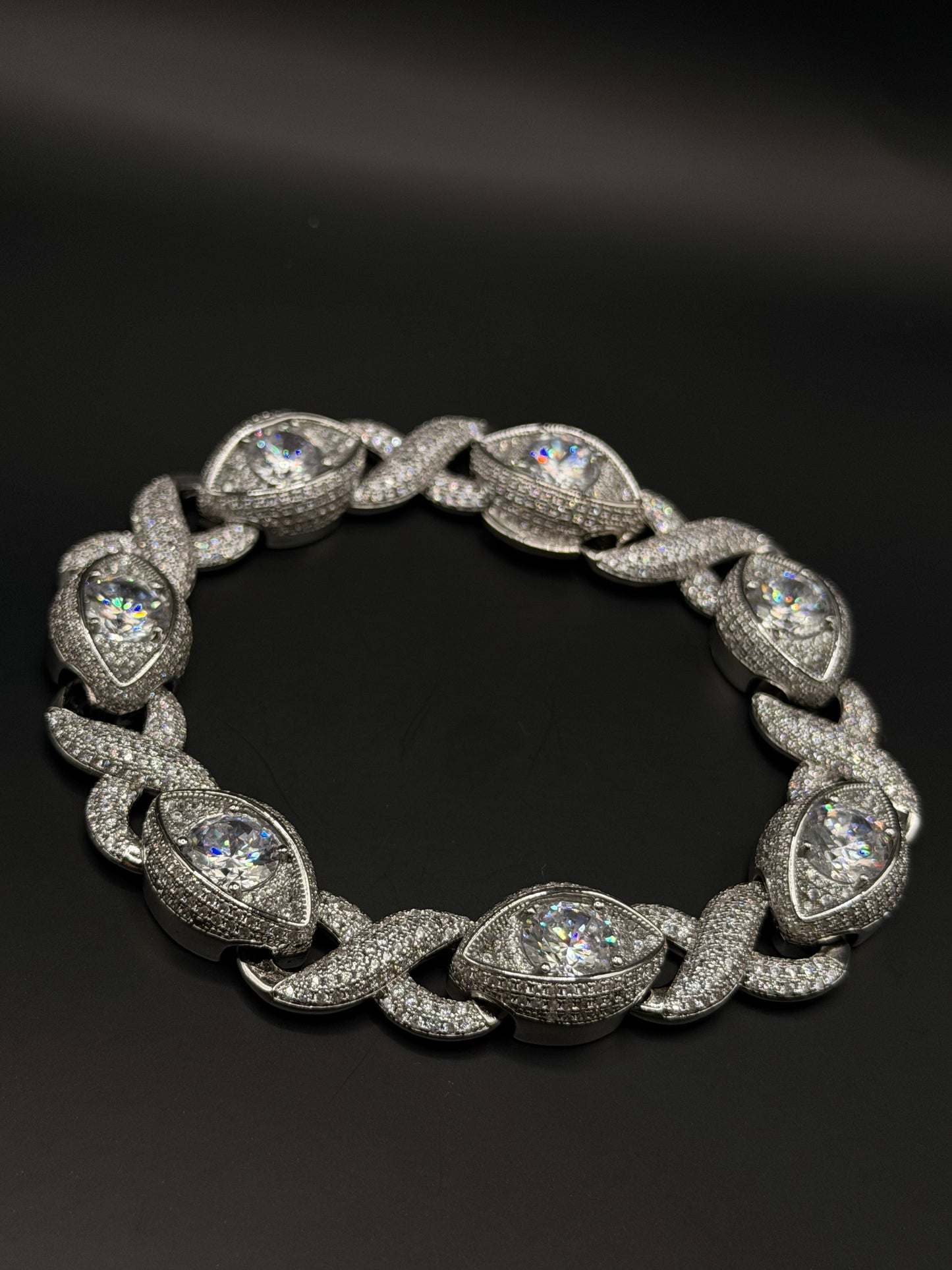 Luxe Marquise Link Bracelet