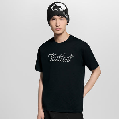 LOUIS VUITTON Signature Embellished T-Shirt