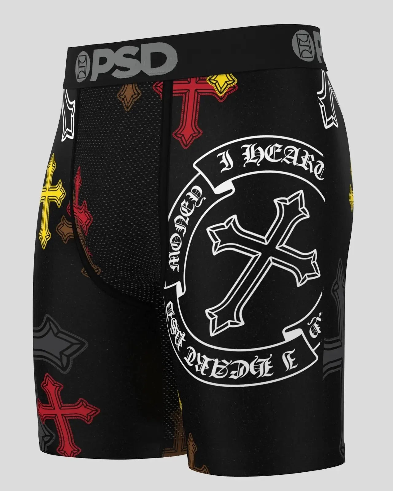 PSD Hearts Black Boxer Briefs