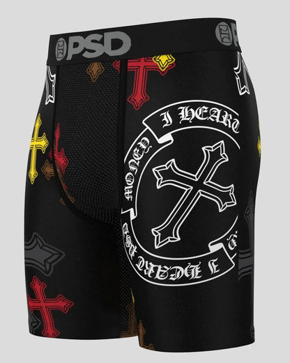 PSD Hearts Black Boxer Briefs