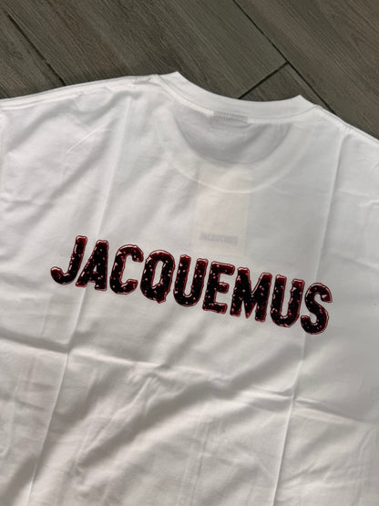 JACQUEMUS LOGO WHITE TSHIRT