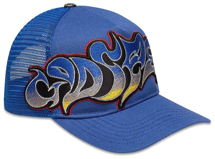 Godspeed Neo Trucker Hat 'Blue Yellow Red'