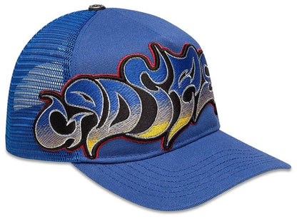 Godspeed Neo Trucker Hat 'Blue Yellow Red'