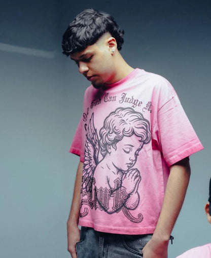 LURK BRAND “LURK PRAYING ANGEL PINK VERSION BOXY FIT