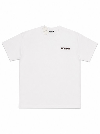 JACQUEMUS LOGO WHITE TSHIRT