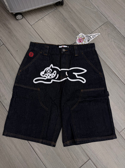 SELVEDGE RUNNING DOG DENIM CARPENTER SHORT D065