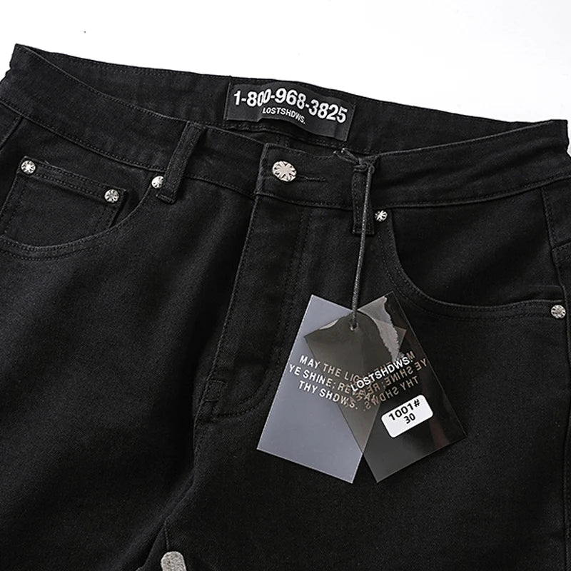 LOST SHDWS DENIM PANT BLACK/FROST
