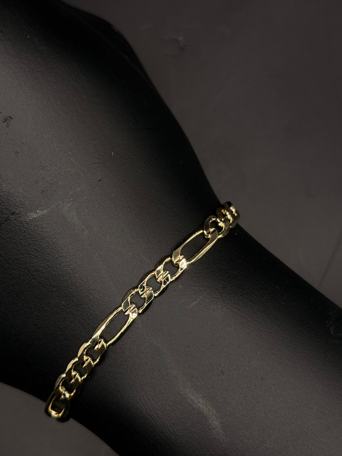 Tejido Cartier Pulso oro laminado 14k 5mm (T01)