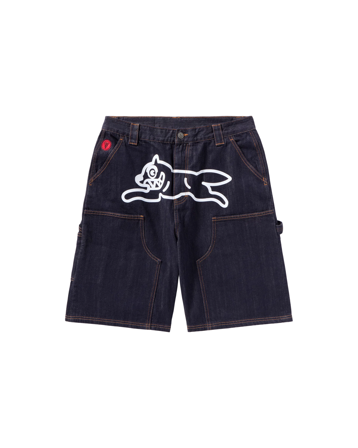 SELVEDGE RUNNING DOG DENIM CARPENTER SHORT D065