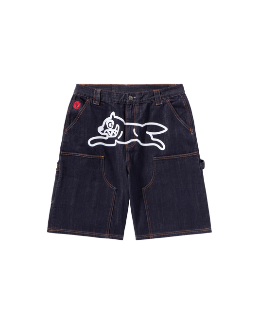 SELVEDGE RUNNING DOG DENIM CARPENTER SHORT D065