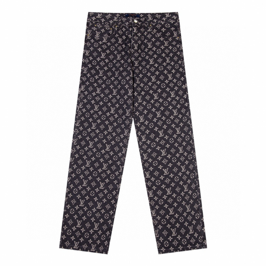 Louis Vuitton x Nigo Giant Damier Waves MNGM Pantalones