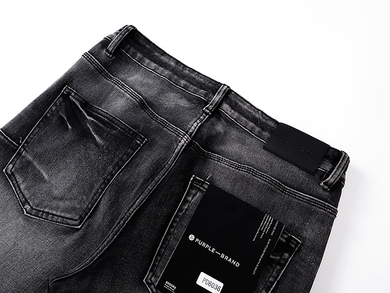 Purple Jeans Grey Pu6036